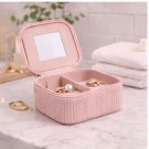 Smykkeskrin rosa firkantet thumbnail