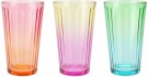 Melaminglass - 6 pk i regnbuefarger thumbnail