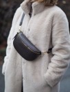 Bumbag - skinn - mørkebrun thumbnail
