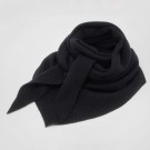 Ullskjerf triangel stort sort thumbnail