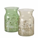 Vase beige blomstereng thumbnail