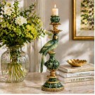 Papegøye lysestake grønn thumbnail