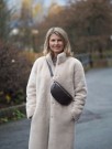 Bumbag - skinn - mørkebrun thumbnail
