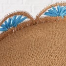 Brett i natur, hvitt og blått thumbnail