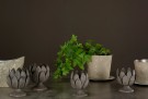 Lysholder metallblomst stor thumbnail