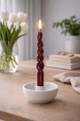 Twisted lys - lav type - 2 pk - vinrøde thumbnail