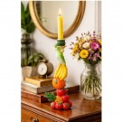 Lysestake med frukt og papegøye thumbnail