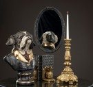 Byste av bulldog - 52 cm thumbnail