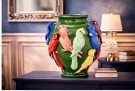 Vase med papegøyer thumbnail