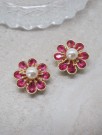 Fuksia blomst - 2 stk thumbnail