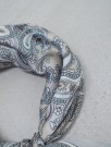 Satengskjerf paisly beige thumbnail