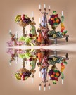Lysestake dame med frukt - orange thumbnail