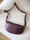 Bumbag - skinn - bordeaux thumbnail