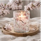 Lysglass med kirsebærgrener thumbnail