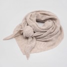 Ullskjerf triangel stort beige thumbnail