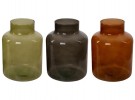 Vase resirkulert glass amber 20cm thumbnail