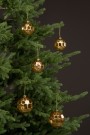 Julekule gullglimmer - eske med 4 stk thumbnail