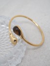 Armring med brun sten thumbnail
