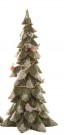 Juletre med dompapper - 30 cm høyt thumbnail