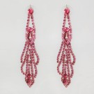 Strassøredobber rosa thumbnail