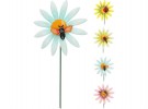 Blomsterpinne i metall - gul thumbnail