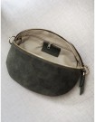 Bumbag - semsket skinn - oliven thumbnail