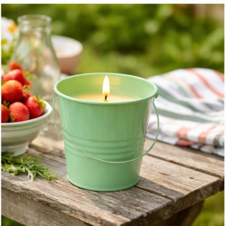 Duftlys sitron - grønn