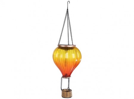 LED lampe luftballong - gul/orange