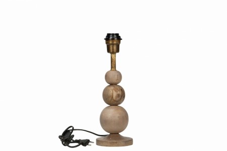 Lampefot med trekuler