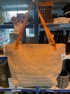 Veske beige todelt
