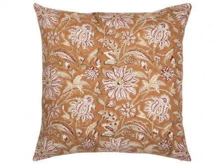 Putetrekk brune blomster