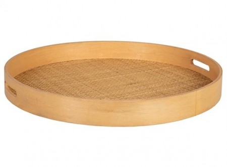Serveringsbrett rundt natur 50 cm
