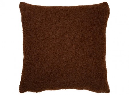 Teddy putetrekk brun - 45 x 45 cm