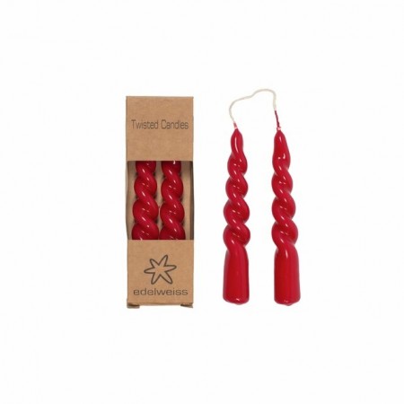 Twisted lys - lav type - 2 pk - røde