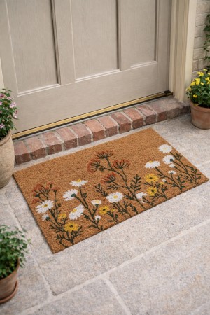 Dørmatte blomstereng