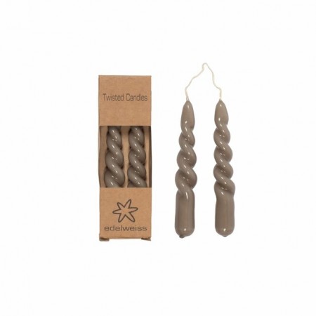 Twisted lys - lav type - 2 pk - lys grå