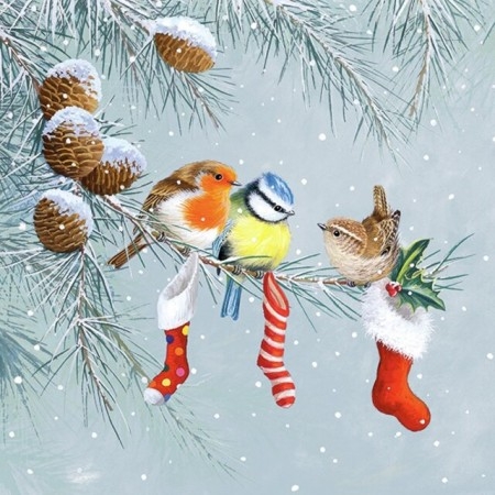 Koselige juleservietter i assort utvalg, noe alle har bruk for.