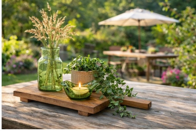 Prisen gjelder for den minste potten på bildet.