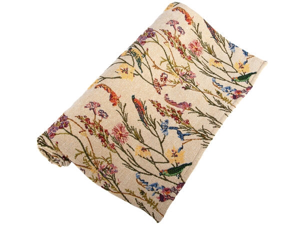 40% bomull og 60 % polyester.