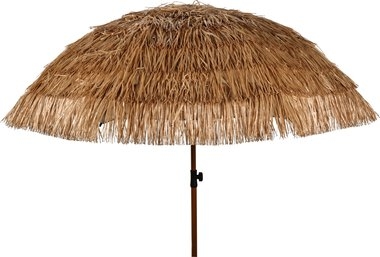 Skal du ha hage fest i sommer? Denne parasollen lager stemningen for deg! Passer i vanlig parasollfot, leveres i en bag med håndtak som den kan oppbevares i når den ikke er i bruk. 