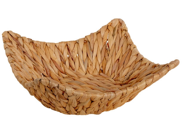 19 cm x 19 cm. 12 cm høy.