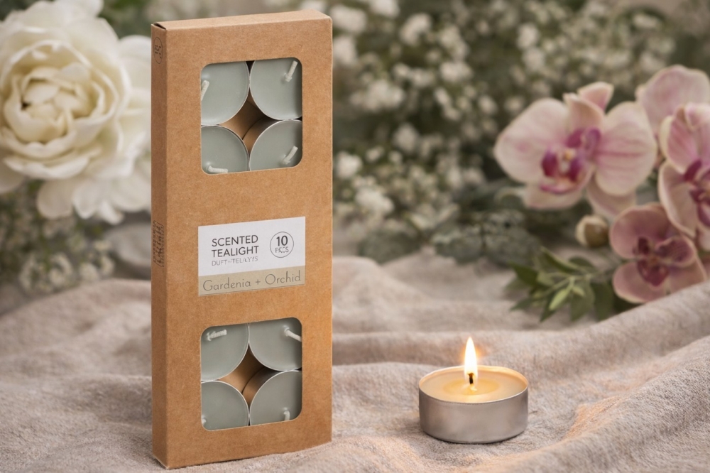 10 pk, 4 timer brennetid.