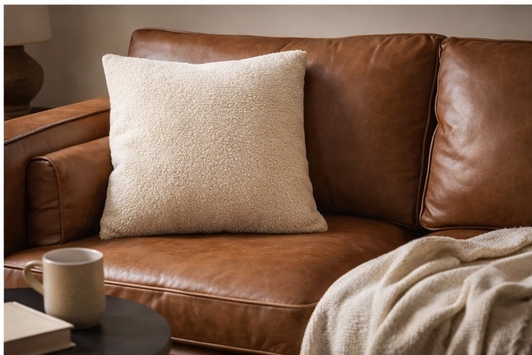 Dette putetrekket er silkemykt å ta på samtidig som det er laget av teddy stoff! Nydelig putetrekk som må oppleves, finnes i ulike høstlige farger som matcher hverandre.