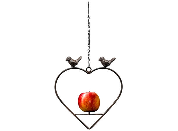 Laget i støpejern med pinne til maten. 23 x 41 cm. 